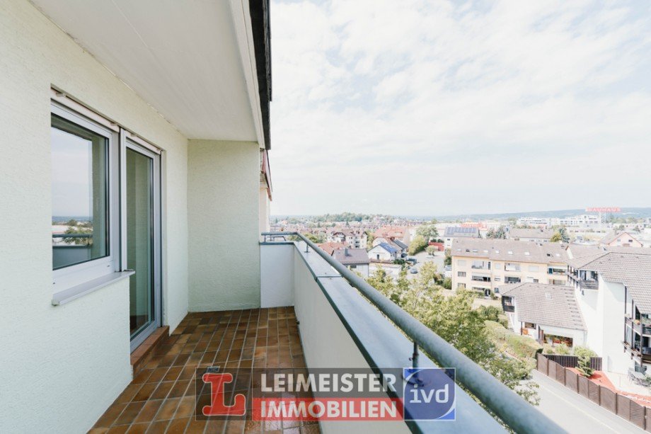 Nord- Balkon Penthousewohnung Aschaffenburg