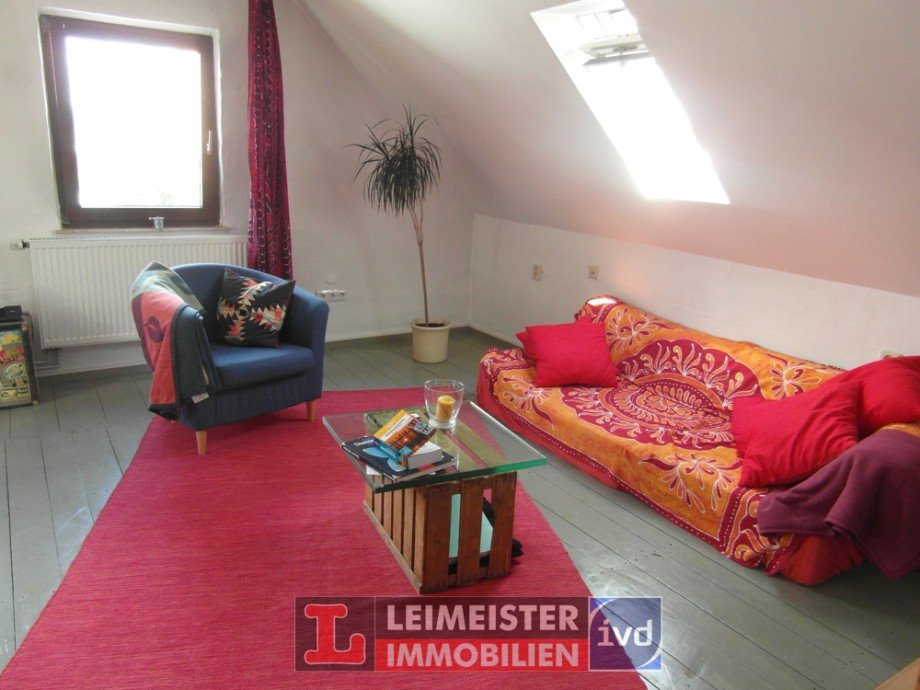 Wohnbereich Dachgeschosswohnung Aschaffenburg