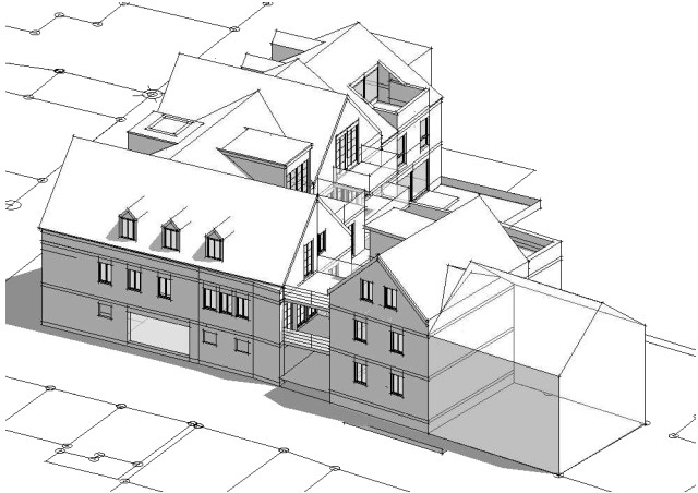 Ansicht1 Mehrfamilienhaus Gro�ostheim