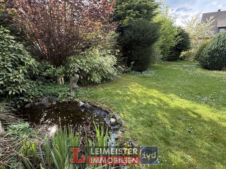 Gartenteich Einfamilienhaus Hanau