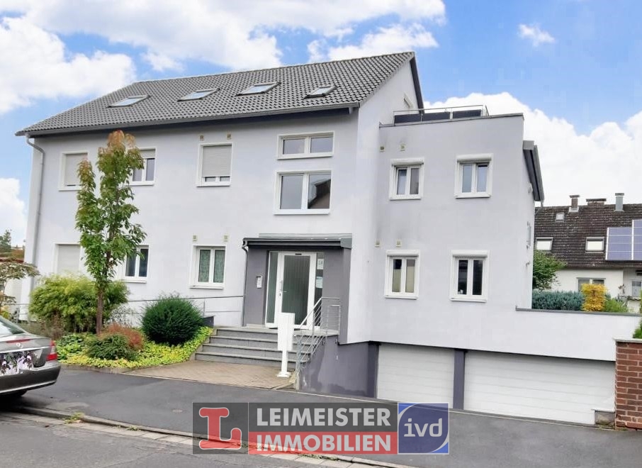 Stra�enansicht Erdgeschosswohnung Aschaffenburg