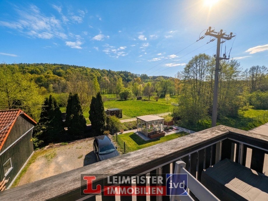Balkon OG Aussicht Zweifamilienhaus M�mbris