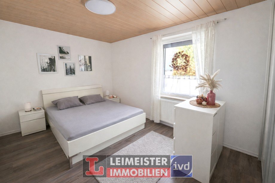 Schlafzimmer Erdgeschosswohnung Aschaffenburg / Obernau