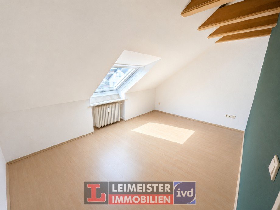Schlafzimmer Dachgeschosswohnung Stockstadt am Main