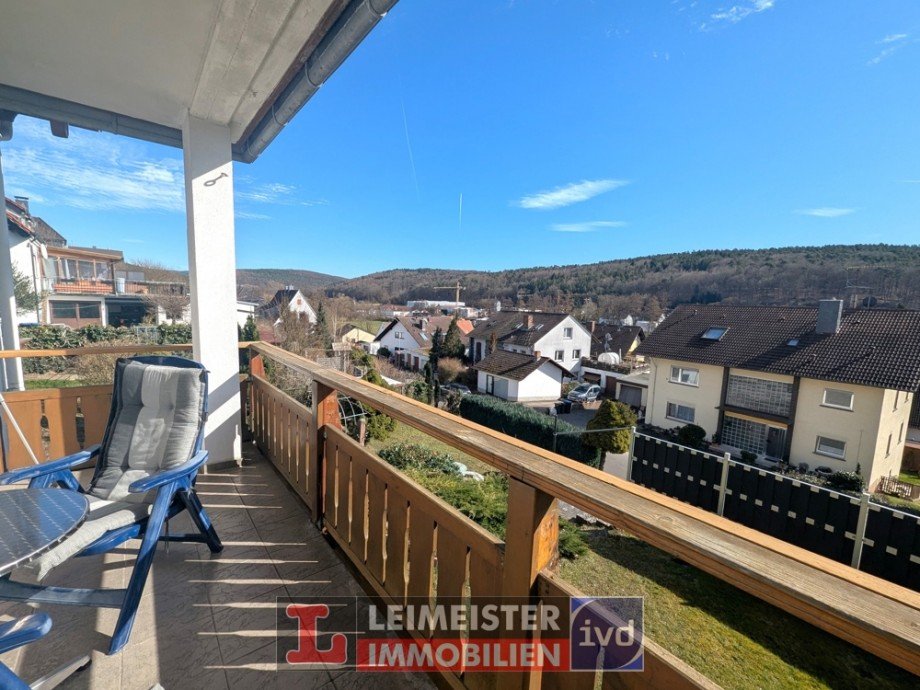Balkon EG Einfamilienhaus Sulzbach am Main