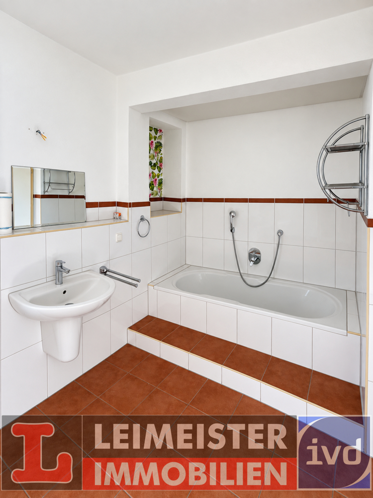 Badezimmer Penthousewohnung Aschaffenburg / Leider