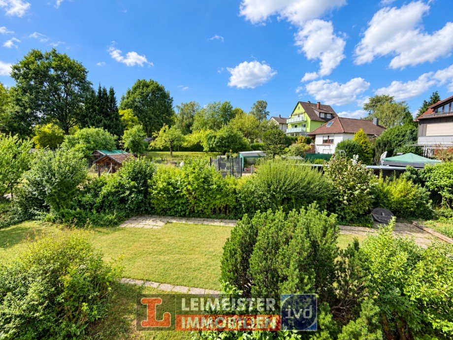 Gartenansicht Etagenwohnung Aschaffenburg / Schweinheim