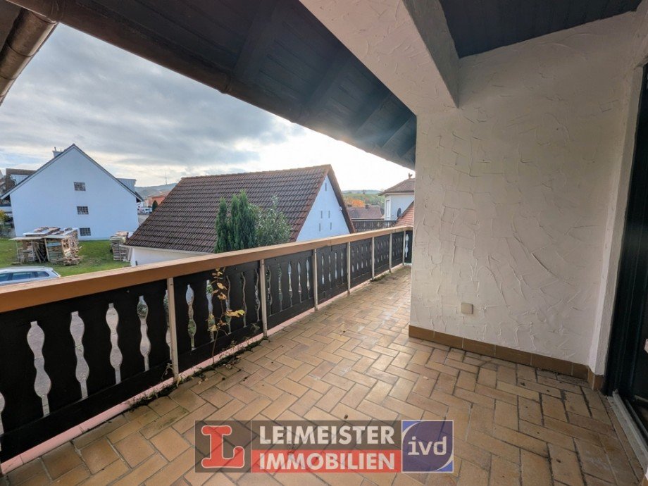 Balkon EG Zweifamilienhaus Stra�bessenbach
