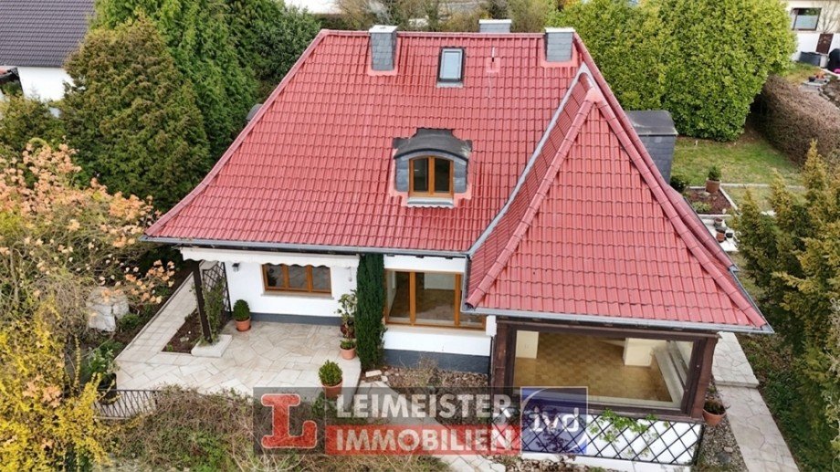 Blick zum Wintergarten Einfamilienhaus Alzenau