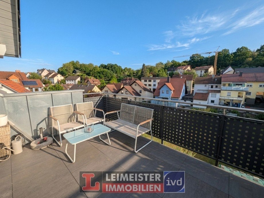 Balkon Dachgeschosswohnung Gr�nmorsbach