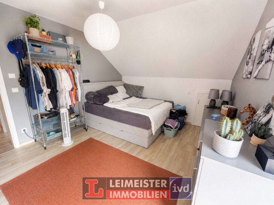 Schlafzimmer Dachgeschosswohnung Aschaffenburg