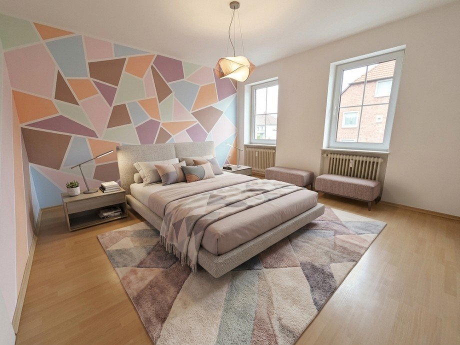 Schlafzimmer Etagenwohnung Haibach