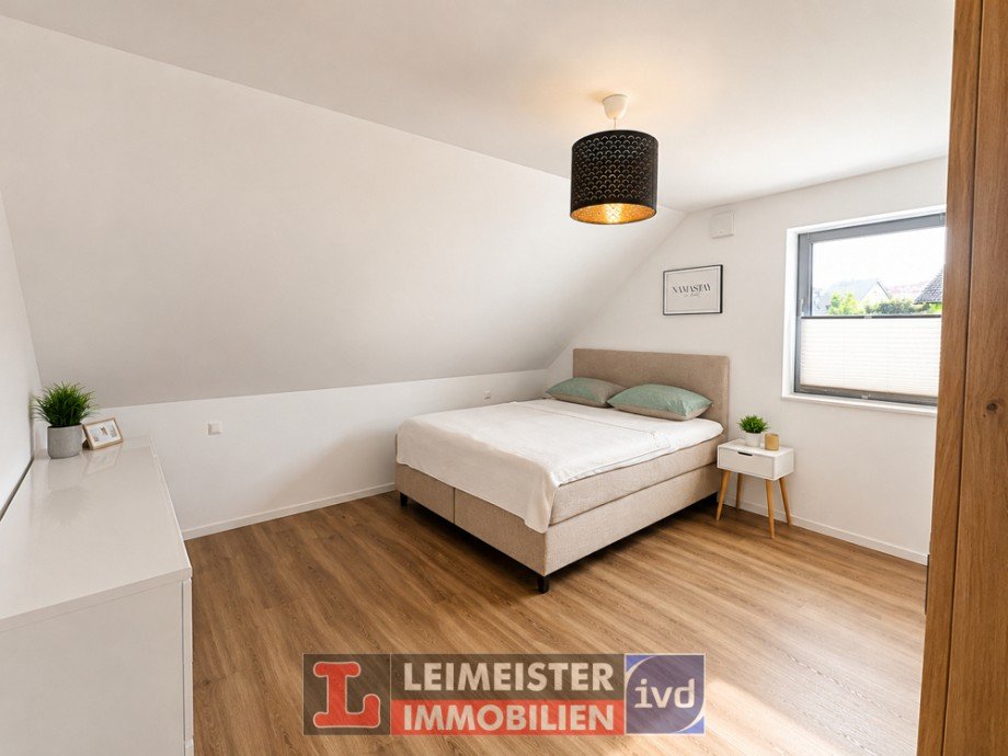 Schlafzimmer Dachgeschosswohnung Gr�nmorsbach