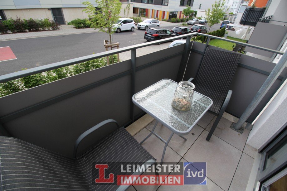 Balkon Erdgeschosswohnung Aschaffenburg