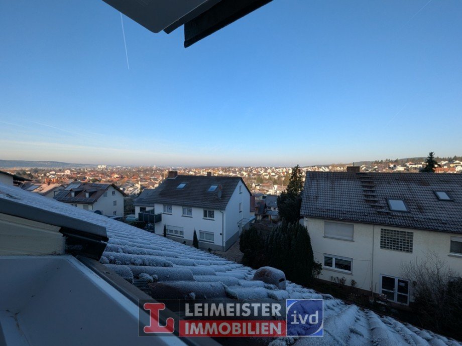 Aussicht vom Dachboden Einfamilienhaus Sulzbach am Main