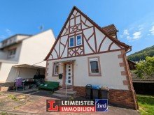 Au�enansicht EFH im Fachwerkstil mit gro�em Ausbaupotenzial und Schuppen in R�denau