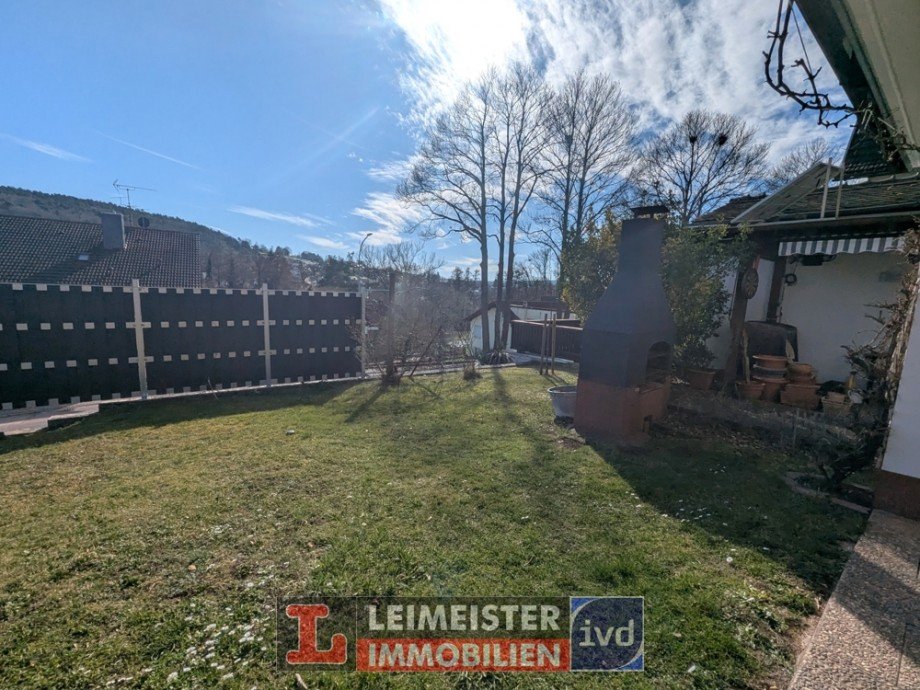 Hinterer Garten Einfamilienhaus Sulzbach am Main