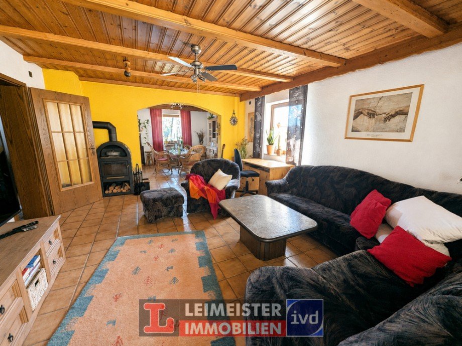 Wohnzimmer OG Einfamilienhaus Krombach