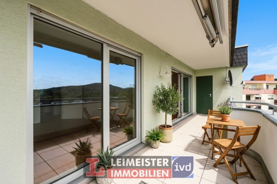 S�d- Balkon Penthousewohnung Aschaffenburg