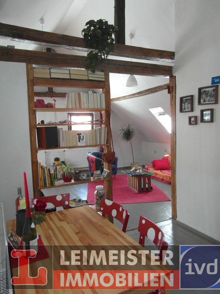 Essbereich Dachgeschosswohnung Aschaffenburg