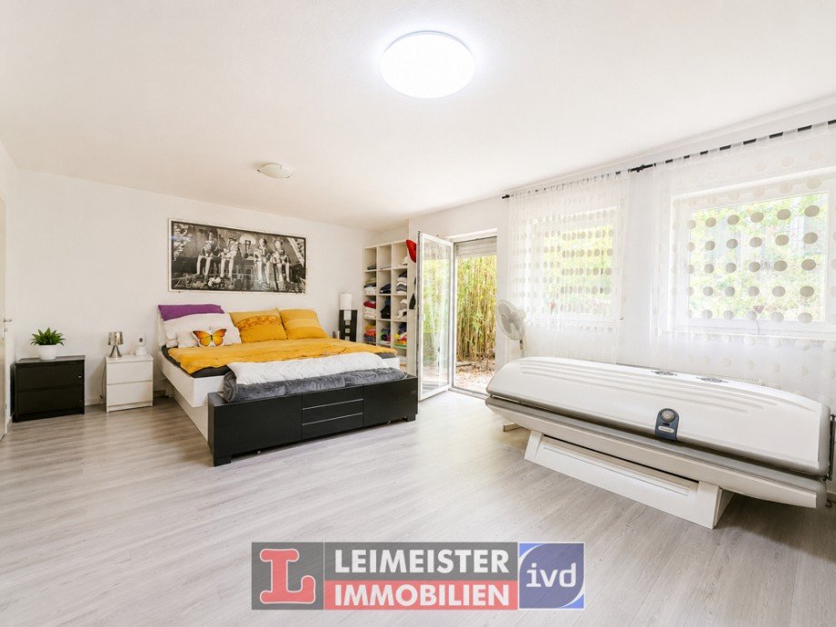 Schlafzimmer UG Doppelhaush�lfte Kleinwallstadt / Hofstetten
