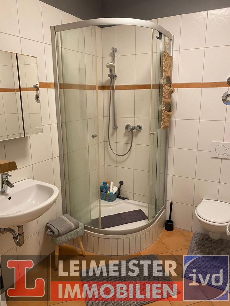 Dusche Erdgeschosswohnung Haibach
