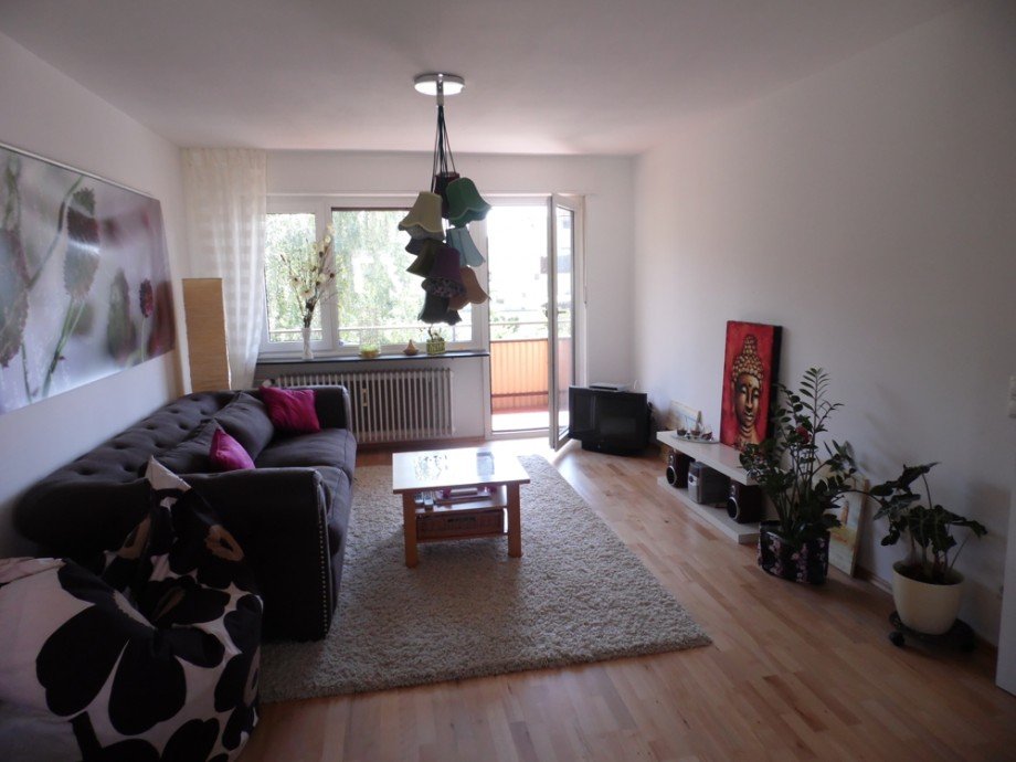 Wohnzimmer Etagenwohnung Aschaffenburg