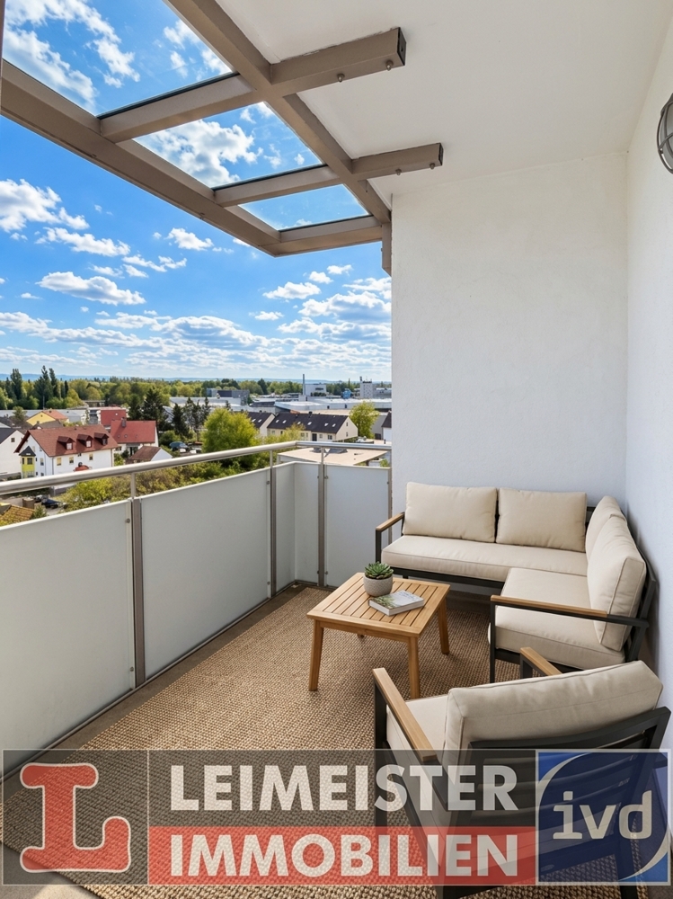 Balkon - KI-generiert Penthousewohnung Aschaffenburg / Leider