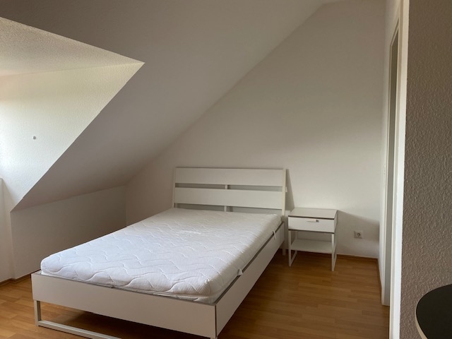 Schlafbereich Dachgeschosswohnung Aschaffenburg