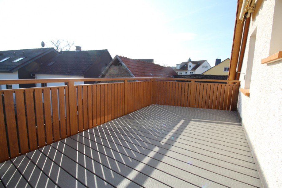 Balkon Dachgeschosswohnung Aschaffenburg