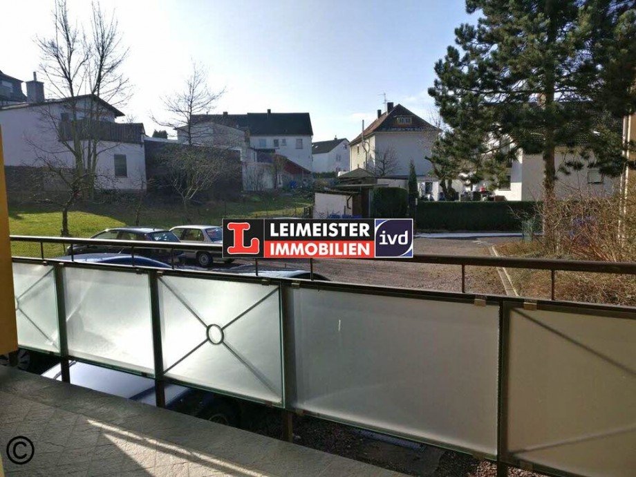 Balkon Erdgeschosswohnung Haibach