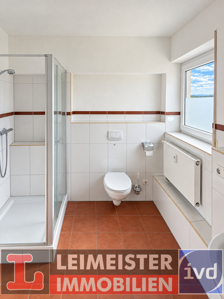 Badezimmer Penthousewohnung Aschaffenburg / Leider