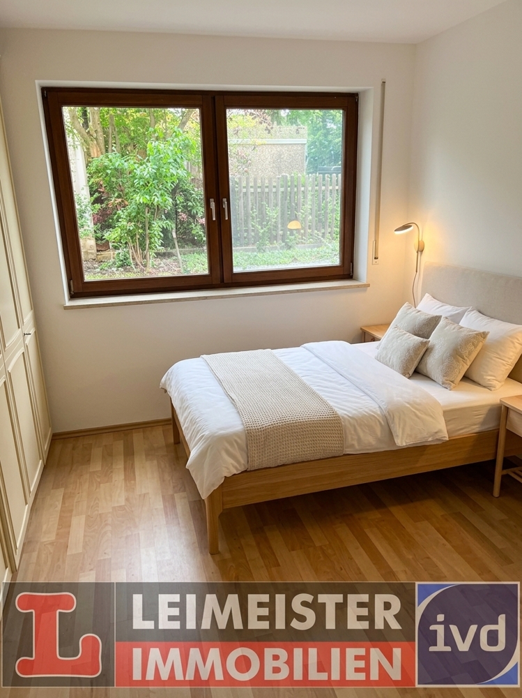 Schlafzimmer Erdgeschosswohnung Aschaffenburg / Schweinheim