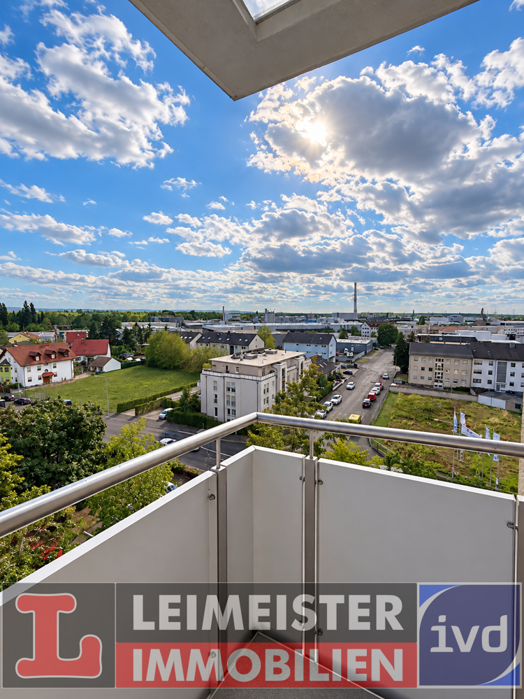 Balkon Penthousewohnung Aschaffenburg / Leider