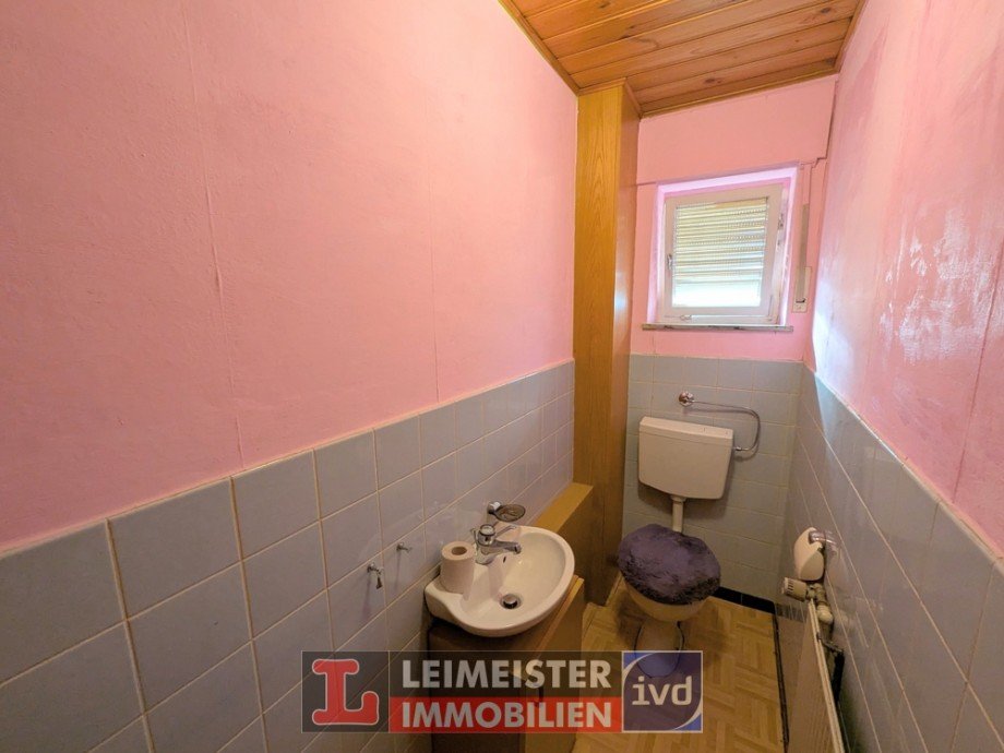 G�ste-WC EG Zweifamilienhaus Stra�bessenbach