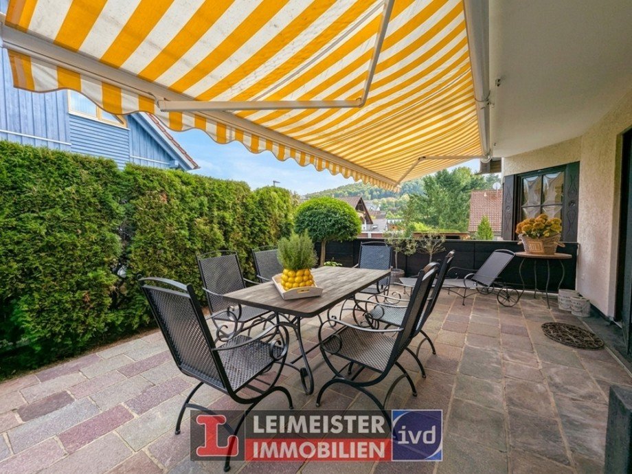 Terrasse 1. OG Doppelhaush�lfte H�sbach / Rottenberg