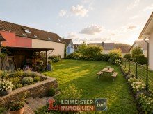 Garten ATTRAKTIV: Wohn- und Gesch�ftshaus in Haibach mit 4 Wohnungen und 1 Gewerbeeinheit