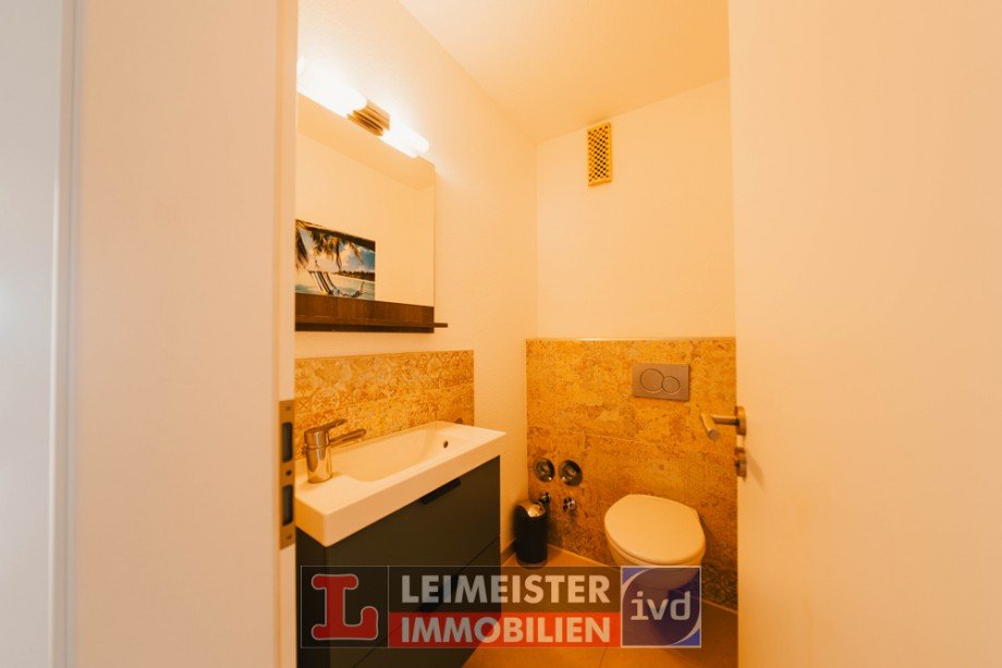 G�ste-WC Penthousewohnung Aschaffenburg