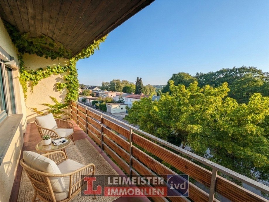 Ansicht Balkon OG Reihenhaus Goldbach
