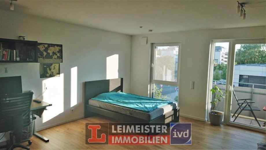 Schlafbereich Etagenwohnung Aschaffenburg